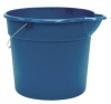 United Solutions 12-Quart Plastic Utility Pail with Spout, Blue