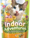 Friskies Cat Treats Crunchy Indoor Adventures Chicken Flavor, 2.1-Ounce Pouches (Pack of 10)