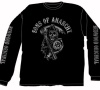 Sons Of Anarchy Fear The Reaper Long Sleeve Black T-Shirt