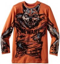 Industry 9 Boys 8-20 Werewolf Tee, Orange, Large