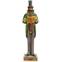 Jim Shore Man Caroler Christmas Figurine