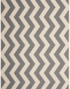 Safavieh CY6245-246 Courtyard Collection Indoor/Outdoor Area Rug, 9-Feet by 12-Feet, Grey and Beige