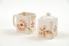 Corelle Coordinates Pretty Pink Sugar and Creamer Set