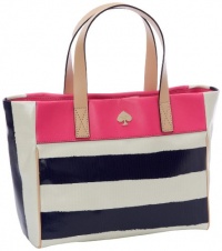 Kate Spade New York Pike Place Market Grayce PXRU4208 Tote,Zinnia Pink/French Navy,One Size