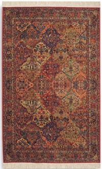 Karastan Multi Panel Kirman Rug Size: Runner 2'6 x 12'