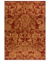 A sophisticated Damask design is brilliantly rendered in crisp golds and warm crimson in the Northport area rug from Kenneth Mink. Made in the USA of dense, yet luxuriously soft polypropylene, this area rug withstands heavy traffic with enduring style. (Clearance)