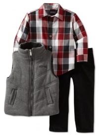 Kenneth Cole Boys 2-7 Puffy Vest Clothing Set