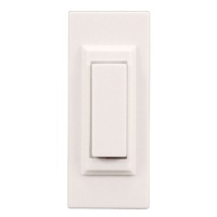 Heath Zenith SL-6190-B Wireless Battery Operated Push Button, Beige Finish