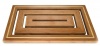 Bamboo Rectangle Floor and Shower Mat By ToiletTree Products - Skid Resistant