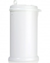 Ubbi Steel Diaper Pail in White