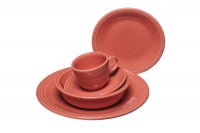 Fiesta 5-Piece Place Setting, Flamingo