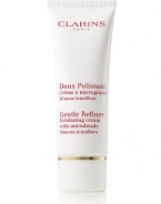 Eliminates dead cells with combination of exfoliating and refining microbeads. Exfoliating beads lift impurities; refining beads tighten pores and smooth skin texture. Allergy tested. 1.7 oz. 