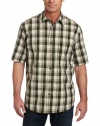 Carhartt Men's Essential Plaid Open Collar Short Sleeve Shirt