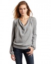 LAmade Women's 100% Cashmere Gretchen Cowl Sweater