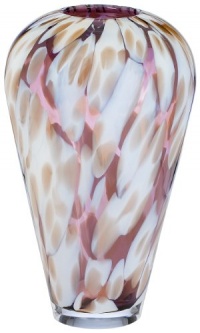 Evolution by Waterford Urban Safari 12-Inch Spotted Vase