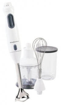 KitchenAid KHB300WH Hand Blender, White