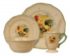 Gibson Royal Rooster 16-Piece Fine China Dinnerware Set