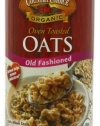 Country Choice Organic Oven Toasted Old Fashioned Oats, 18-Ounce Canisters (Pack of 6)