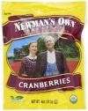 Newman's Own Organics Cranberries, 4-Ounce Pouches (Pack of 6)