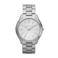 Michael Kors Ladies All Steel Silver Dial Watch