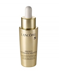 Intense Night Recovery and Replenishing SerumClinically Proven for Mature SkinAccelerate Nightly RenewalRestore Youthful RadianceSkin Truth: The skin's cellular activity peaks at night. Time and hormonal fluctuations slow the cellular renewal process, intensifying the effects of aging.Lancôme Innovation: A unique nighttime serum combining our highest level of Pro-Xylane™, the replenishing Bio-network™, and Vigna Seed extract* which helps boost nightly cellular renewal. Pro-Xylane™, clinically proven to reduce the appearance of creasing and wrinkles while increasing the appearance of skin density, acts deep in the skin's surface layer to restore essential moisture from within. Immediate and Long-Term Results:By morning: Skin feels softer and beautifully luminous. After 1 month: Skin is plumped with moisture. After 2 months: Wrinkles are reduced. Density and elasticity are visibly improved. Skin is noticeably firmer and clarity revived. *Within skin's upper layer.