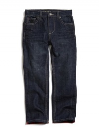 GUESS Kids Boys Lincoln Jeans - Night Shade Wash, DARK STONEWASH (8)