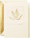 Crane & Co. Hand Engraved Dove of Peace Holiday Card (KN9219V)