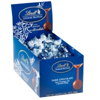 Lindt Lindor Truffles Dark Chocolate, 120-Count Box