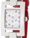 Tommy Hilfiger Women's 1781069 Fashion TH Logo Red Silicon Watch