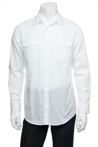 Alfani White Storm LS Button Down Shirt