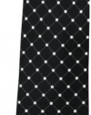 Geoffrey Beene Men's Big Dot Grid Silk Tie Paired with Gift Box