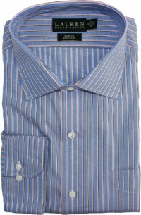 Lauren Ralph Lauren Non Iron Slim-Fit Washed Stripe Dress Shirt