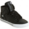 Supra Vaider High Top Skate Shoe - Men's Black Action/White, 8.5