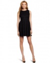 Vince Camuto Women's Sleeveless A-line Dress, Rich Black, 6