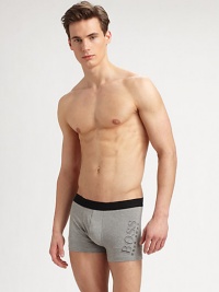 Remarkably soft, slim-fitting boxer briefs, set in lightweight, stretch cotton with signature logo detail.Elastic waistband95% cotton/5% elastaneMachine washImported