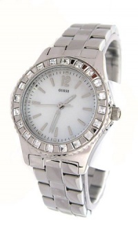 GUESS Women's G86149L Stainless Steel Bracelet Watch - Silver.