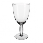 New Cottage Stemware is a transitional design. Perfectly suited for modern or traditional settings. Composed of lead free crystal, this collection is dishwasher safe.