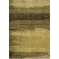 CK10 Luster Wash Gold Scene Rug Rug Size: 4' x 6'