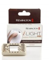 Lights out? Keep your grooming up to date with this replacement cartridge for your Remington i-Light Hair Removal system. Lasting for up to 1500 flashes, this bulb is good for approximately 1 full body treatment, so you're always ready to step out looking good and feeling great. 1-year warranty.