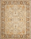 Safavieh Anatolia Collection AN558A Handmade Dark Grey and Brown Hand-Spun Wool Area Rug, 9 Feet by 12 Feet