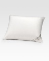 Experience the luxury of a good night's sleep, with this plush, cozy goose down pillow encased in a finespun cotton sateen cover.Decorative piped edge15-inch baffled construction20 X 26100% Polish goose down fill100% German cotton sateen down-proof cover700+ fill powerMachine washMade in USA