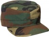 4540 Woodland Camouflage Adjustable Fatigue Cap