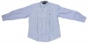 Polo Ralph Lauren Slim Custom-Fit Stripe Oxford Shirt-Blue/White Striped - XL