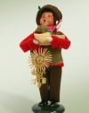 Boy with Straw Ornament Figurine