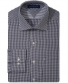 Classic gingham on this Tommy Hilfiger dress shirt works in any 9-to-5 situation.