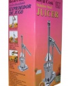 Royal Manual  Lever Press Citrus Juicer, Stainless Steel