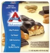 Atkins Advantage Caramel Bars, Chocolate Peanut Nougat, 5 - 1.6 Ounce Bars (Pack of 3)