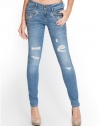 GUESS Brittney Skinny Jeans with Paisley Studs