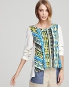 Thakoon Addition Top - Ikat Layered