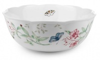 Lenox Butterfly Meadow Bone Porcelain Serving Bowl